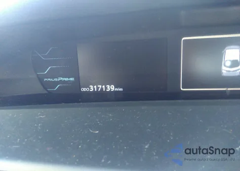 2019 Toyota Prius Prime Plus z USA, uszkodzony, nr VIN JTDKARFP9K3108312